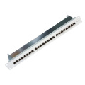 Panneau de raccordement Cat6 rj45 stp 24 ports